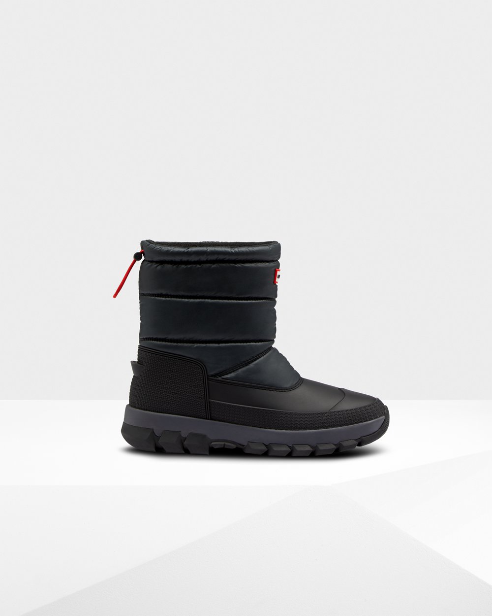 Botas De Nieve Hunter Hombre Negras Original Insulated Short 305781-RCY